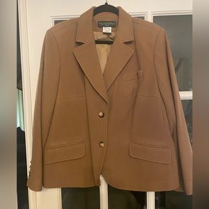 Tan/Camel Wool Blend Blazer